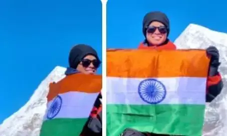 नेहा और वैशाली ने सिक्किम की चोटी में फहराया तिरंगा नेहा और वैशाली ने सिक्किम की चोटी में फहराया तिरंगा