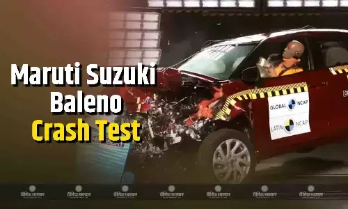 भारत में बनी मारुति बलेनो Latin NCAP क्रैश टेस्ट में हुई फेल, मिली सिर्फ 2-स्टार रेटिंग