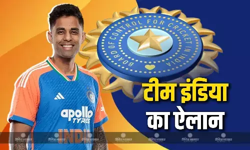 टी-20 वर्ल्डकप के लिए टीम इंडिया का ऐलान, सूर्यकुमार यादव कप्तान, शुभमन गिल को टीम में जगह नहीं