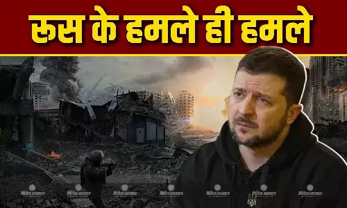 बीते एक सप्ताह में रूस ने यूक्रेन पर करीब 1300 ड्रोन, 1200 गाइडेड एरियल बम और 9 मिसाइलें दागीं-जेलेंस्की