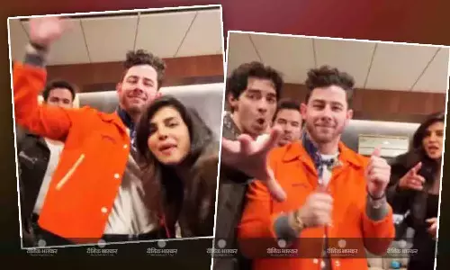 प्रियंका चोपड़ा के साथ बॉलीवुड गाने पर झूमे पति निक जोनस, वीडियो हुआ वायरल फैंस बोले- जीजू अपना प्लेलिस्ट शेयर करो