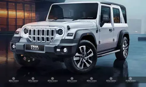 Mahindra Thar फेसलिफ्ट टेस्टिंग के दौरान हुई स्पॉट, मिलेगा धांसू लुक Mahindra Thar फेसलिफ्ट टेस्टिंग के दौरान हुई स्पॉट, मिलेगा धांसू लुक
