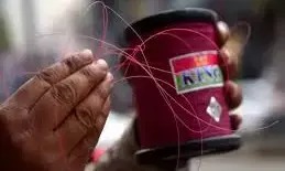 छापामार कार्रवाई, प्रतिबंधित मांजा विक्रेताओं को दबोचा