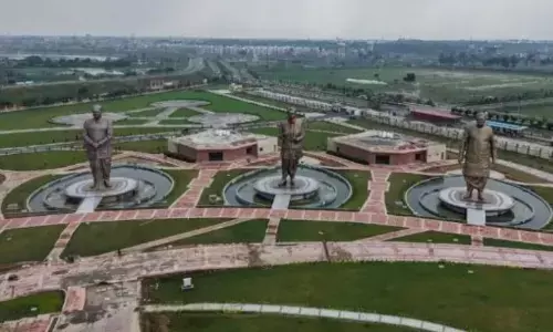 पीएम मोदी आज राष्ट्र प्रेरणा स्थल का करेंगे लोकार्पण, वाजपेयी, मुखर्जी और उपाध्याय की भव्य प्रतिमाओं का किया जाएंगा अनावरण