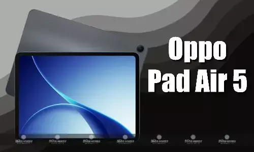 Oppo Pad Air 5 मीडियाटेक डाइमेंसिटी 7300-अल्ट्रा चिपसेट और 10,050mAh बैटरी के साथ हुआ लॉन्च, जानिए कीमत, स्पेसिफिकेशन्स