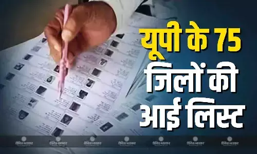 यूपी एसआईआर में 75 जिलों की जारी हुई पूरी लिस्ट, इतने मतदाताओं के कटे नाम, इस जिले का नाम सबसे टॉप पर यूपी एसआईआर में 75 जिलों की जारी हुई पूरी लिस्ट, इतने मतदाताओं के कटे नाम, इस जिले का नाम सबसे टॉप पर