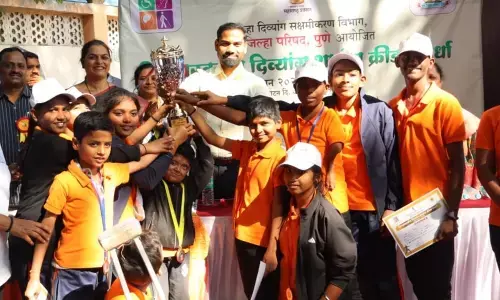 जिला स्तरीय दिव्यांग शालेय क्रीड़ा स्पर्धाएं संपन्न