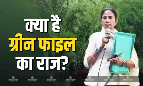 ग्रीन फाइल ने चढ़ाया सियासी पारा! क्या है ऐसा उस फाइल में जो रेड के बीच में ही आ खड़ी हुईं ममता?