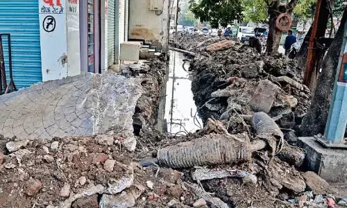 अजब है...रातों-रात खोद दी नाली किसी को कुछ नहीं मालूम