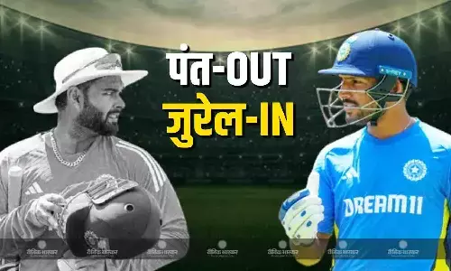 इंजरी के चलते न्यूजीलैंड के खिलाफ वनडे सीरीज से बाहर हुए ऋषभ पंत, ध्रुव जुरेल लेंगे जगह