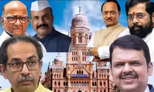 ठाकरे ब्रदर्स को लगा तगड़ा झटका, एग्जिट पोल्स में बीजेपी गठबंधन को मिल रही बंपर जीत, इतनी सीटों पर सिमटी कांग्रेस...