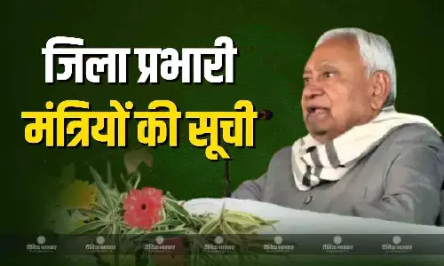 नीतीश सरकार ने इन 25 नेताओं के नाम किए शामिल, राजधानी पटना जिले की किस मंत्री को मिली जिम्मेदारी