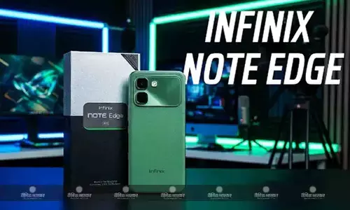 Infinix Note Edge मीडियाटेक डाइमेंसिटी 7100 SoC और 6500mAh बैटरी के साथ हुआ लॉन्च, जानिए कीमत और स्पेसिफिकेशन