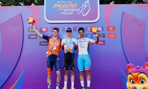 बजाज पुणे ग्रैंड टूर 2026: मलेशिया की तेरेंगानू टीम के फर्गस ब्राउनिंग अव्वल