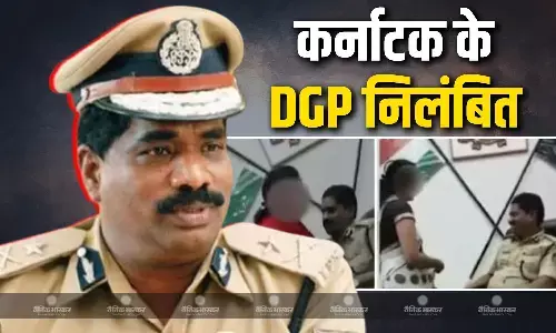 ऑफिस में की अश्लील हरकत, वीडियो वायरल होने के बाद कर्नाटक के DGP  सस्पेंड, क्या दी सफाई?