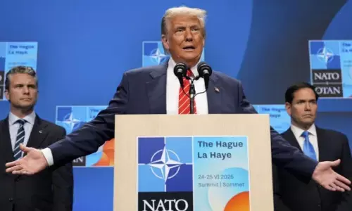 बचाने के लिए अमेरिका का रहा सबसे ज्यादा योगदान ट्रंप ने नाटो को लेकर किया बड़ा दावा