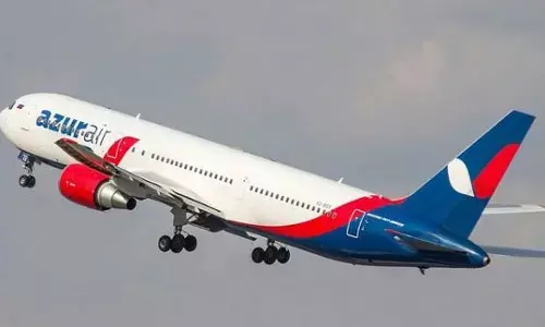 थाईलैंड से रूस जा रही फ्लाइट में आई तकनीकि समस्या, प्लेन में फंसे 238 यात्री, जानें कहां कराई गई इमरजेंसी लैंडिंग थाईलैंड से रूस जा रही फ्लाइट में आई तकनीकि समस्या, प्लेन में फंसे 238 यात्री, जानें कहां कराई गई इमरजेंसी लैंडिंग