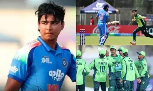 भारत ने पाकिस्तान को दिया 253 रन का टारगेट, वेदांत त्रिवेदी ने खेली 68 रन की पारी, अब्दुल सुभहान ने झटके 3 विकेट