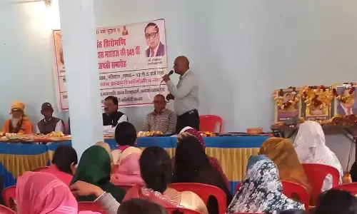 इंद्रपुरी कालोनी में मनाई गई संत रविदास जी की जयंती