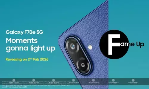Samsung Galaxy F70e जल्द ही भारत में लॉन्च होने की पुष्टि, कीमत और मुख्य स्पेसिफिकेशन्स हुए लीक Samsung Galaxy F70e जल्द ही भारत में लॉन्च होने की पुष्टि, कीमत और मुख्य स्पेसिफिकेशन्स हुए लीक