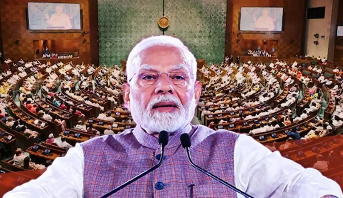 लोकसभा में विपक्ष के हंगामे के चलते PM मोदी का भाषण टला, सदन की कार्यवाही कल तक के लिए स्थागित