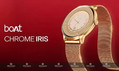 Boat Chrome Iris भारत में AMOLED डिस्प्ले और 5 दिन तक की बैटरी लाइफ के साथ लॉन्च, कीमत 3499 रुपए