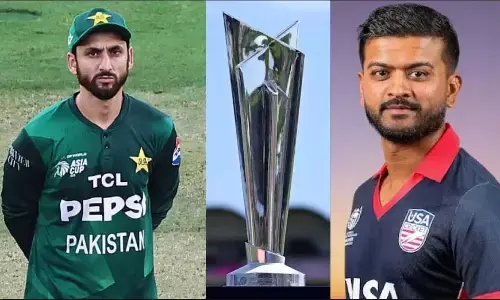 वर्ल्डकप में पाकिस्तान की लगातार दूसरी जीत, USA को 32 रन से दी मात, साहिबजादा फरहान की फिफ्टी, उस्मान तारिक झटके 3 विकेट