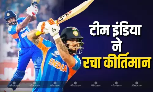 सेंचुरी से लेकर पॉवरप्ले तक..नमीबिया के खिलाफ मैच में टीम इंडिया ने लगाई रिकॉर्ड्स की झड़ी