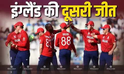 इंग्लैंड की वर्ल्डकप में दूसरी जीत, स्कॉटलैंड को 5 विकेट से दी मात, बैंटन बैटिंग में और रशीद बॉलिंग में चमके