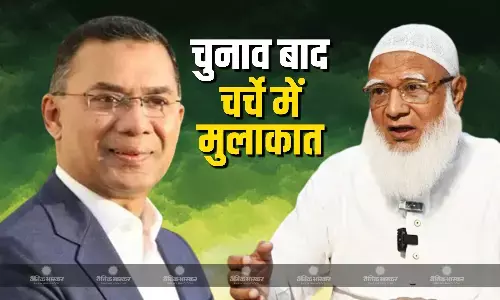 बड़ी जीत के बाद BNP अध्यक्ष तारिक रहमान ने जमात-ए-इस्लामी के प्रमुख शफीकुर रहमान से की मुलाकात