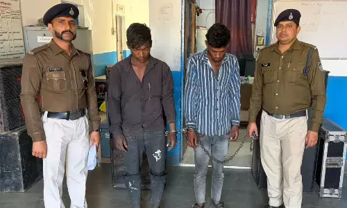 सिटी कोतवाली थाना अंतर्गत रंगदारी मांगने पर जेल भेजे गए 2 आरोपी