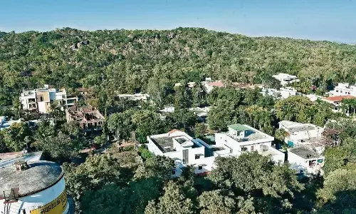 मदन महल की पहाड़ी पर अब भी काबिज हैं सैकड़ों अतिक्रमण