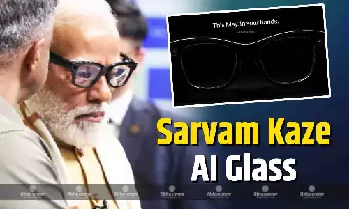 पीएम मोदी ने पहना स्वदेशी AI ग्लास Sarvam Kaze, जानिए मेटा रे-बैन के कॉम्पिटिटर की खूबियां