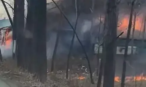 एक पटाखा दुकान में लगी आग, 12 लोगों की हुई मौत, चीनी नव वर्ष पर हुआ धमाका