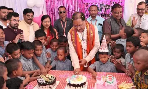 बच्चों के चेहरों की मुस्कान बना मुख्यमंत्री साय के जन्मदिन का सबसे बड़ा उपहार