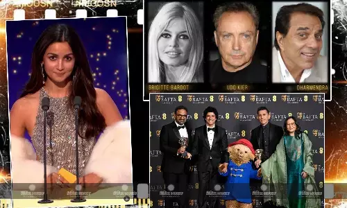 अभिनेता धर्मेंद्र को श्रद्धांजलि, फरहान अख्तर की फिल्म को अवॉर्ड से लेकर आलिया भट्ट की हिंदी तक भारत के लिए ऐसे खास रहा बाफ्टा