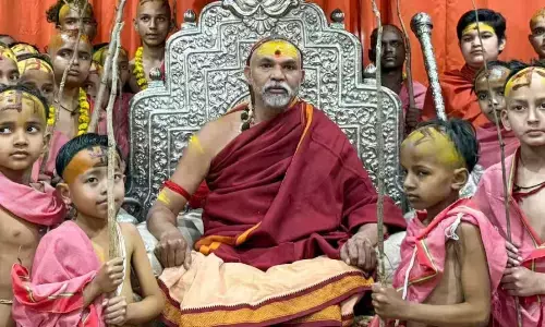 ब्राह्मण समाज ने स्वामी अविमुक्तेश्वरानंद के समर्थन में किया विरोध, FIR दर्ज करवाने वाले को बताया फ्रॉड