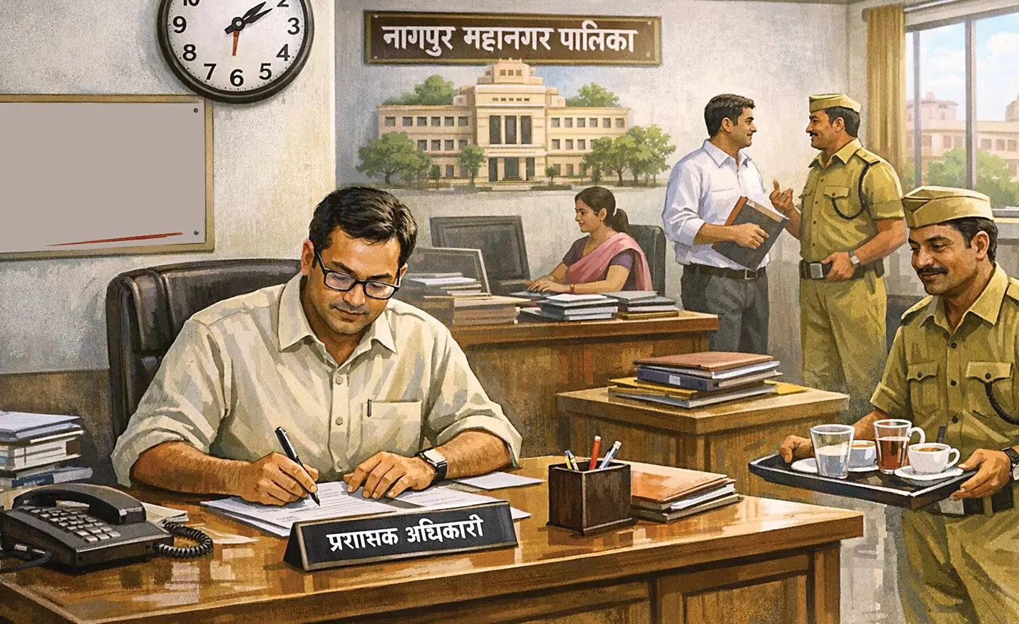 मनपा अधिकारियों पर नकेल ,अब बहाना कर गायब नहीं होंगे दोपहर बाद कक्ष में मौजूद रहेंगेे मनपा अधिकारियों पर नकेल ,अब बहाना कर गायब नहीं होंगे दोपहर बाद कक्ष में मौजूद रहेंगेे