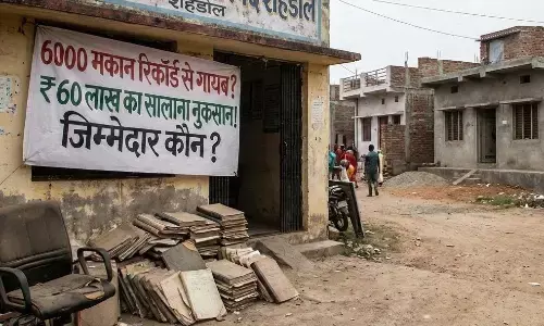 नगर पालिका में दर्ज नहीं है 6 हजार मकान हर साल 60 लाख रूपए राजस्व का नुकसान नगर पालिका में दर्ज नहीं है 6 हजार मकान हर साल 60 लाख रूपए राजस्व का नुकसान