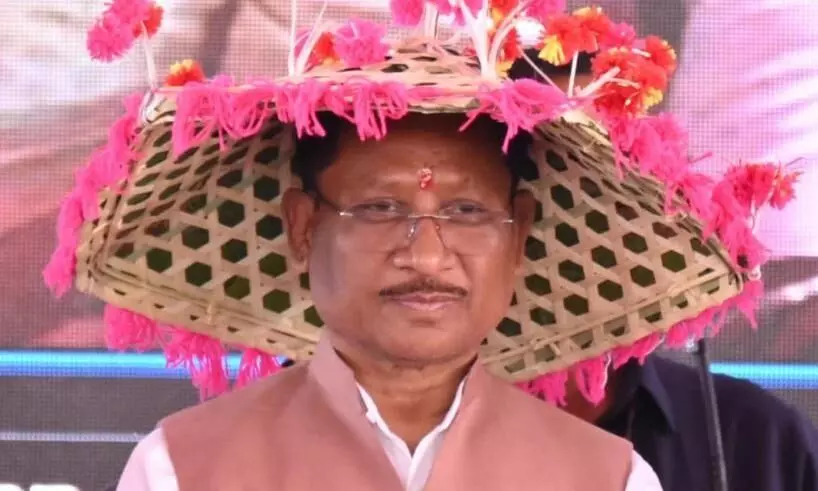 किसानों के सम्मान और समृद्धि के लिए सरकार प्रतिबद्ध : मुख्यमंत्री विष्णुदेव साय किसानों के सम्मान और समृद्धि के लिए सरकार प्रतिबद्ध : मुख्यमंत्री विष्णुदेव साय