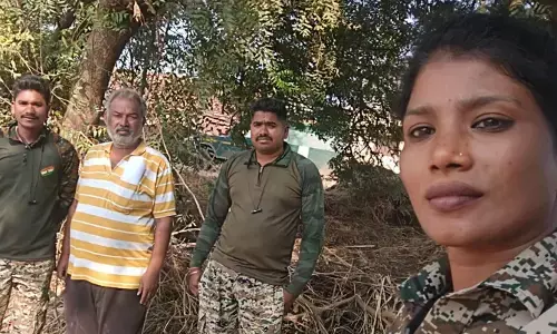 भंडारा वन परिक्षेत्र में बाघ पकड़ने के लिए ड्रोन कैमरे से की जा रही निगरानी