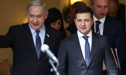 हमलों के बाद यूक्रेन ने ईरान में सरकार बदलने की मांग की