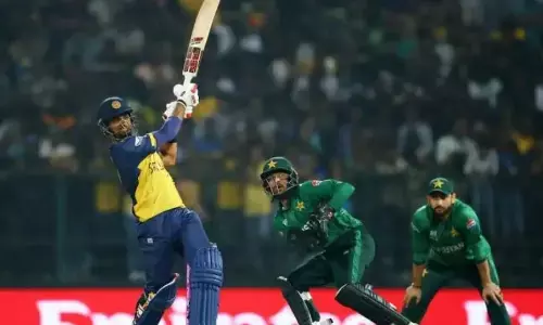 मैच जीतकर भी हारा पाकिस्तान, श्रीलंका को 147 रन पर नहीं रोक सका, सेमीफाइनल में जाने का सपान टूटा मैच जीतकर भी हारा पाकिस्तान, श्रीलंका को 147 रन पर नहीं रोक सका, सेमीफाइनल में जाने का सपान टूटा