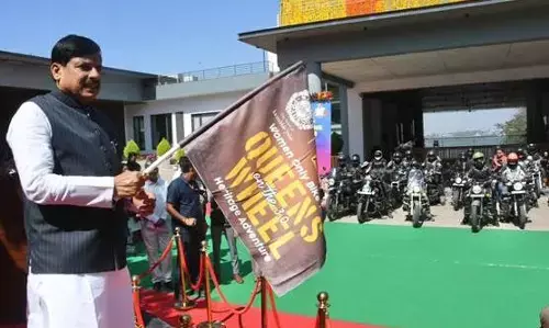 महिला सुरक्षा में सजग मध्यप्रदेश के पर्यटन को प्रोत्साहित करेंगी क्वींस ऑन द व्हील्स की बहनें - मुख्यमंत्री डॉ. यादव