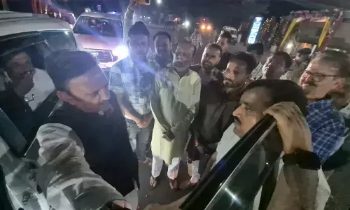 उपमुख्यमंत्री राजेंद्र शुक्ल के पन्ना आगमन पर किया गया स्वागत