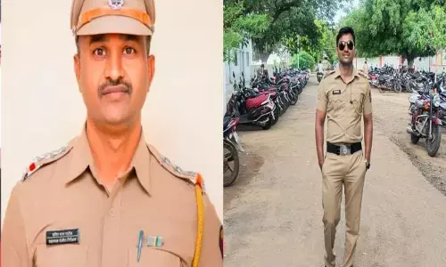पुलिस निरीक्षक और कर्मचारी को 50 हजार रुपये की रिश्वत लेते एसीबी ने दबोचा
