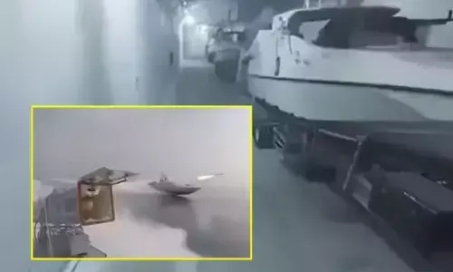 ईरान ने ड्रोन बोट्स के एक बड़े जखीरे का वीडियो किया जारी! समुद्री रास्ते पर हमला करने में सक्षम