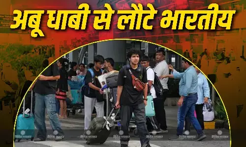 मिडिल ईस्ट में तनाव के बीच अबू धाबी से लौटे भारतीय यात्री, बेंगलुरु के केम्पेगौड़ा इंटरनेशनल एयरपोर्ट पर पहुंचा एतिहाद एयरवेज का विशेष विमान