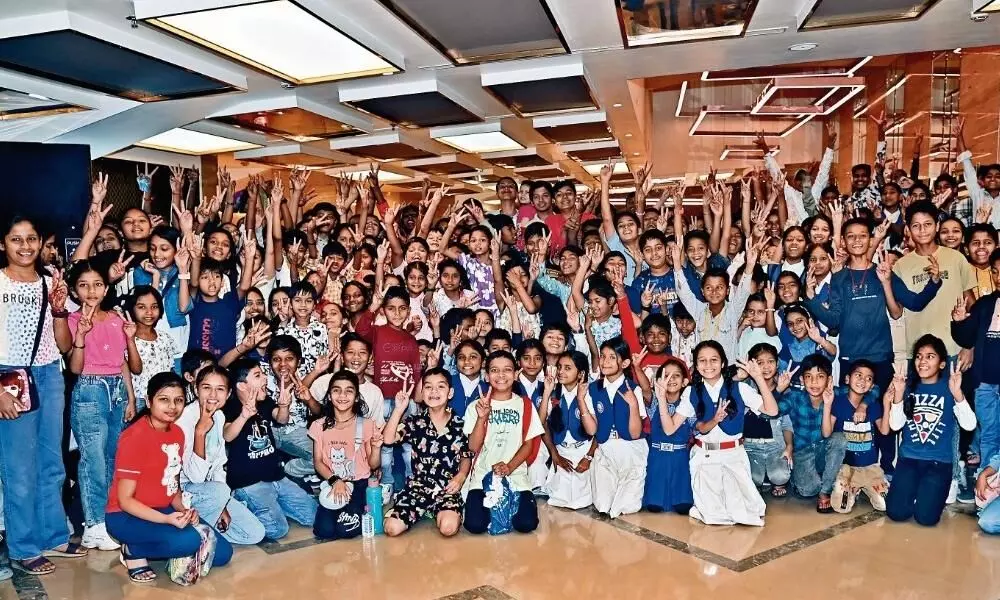 दैनिक भास्कर चिल्ड्रन्स फिल्म फेस्टिवल में दिख रहा गजब का उत्साह दैनिक भास्कर चिल्ड्रन्स फिल्म फेस्टिवल में दिख रहा गजब का उत्साह