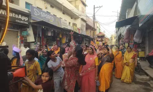 श्रद्धा भक्ति और हर्षाेल्लास के साथ मनाई गई माँ कर्मा देवी की जयंती, साहू समाज ने नगर में निकाली भव्य शोभायात्रा